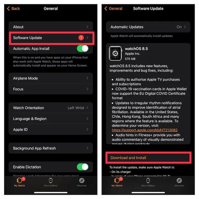 WatchOS-Using-Your-Paired-iPhoneని నవీకరించండి
